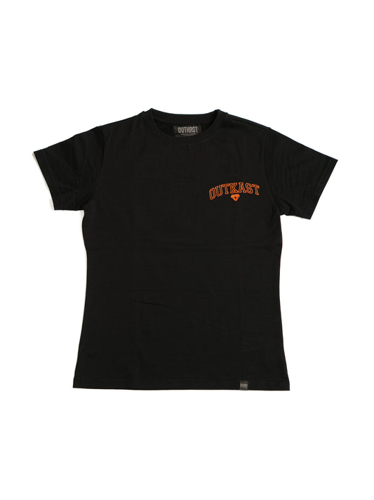 Icon T-Shirt Black/Orange